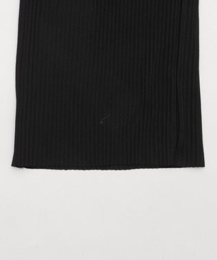 WEGO 【WEB限定/2025年秋冬新作/裾カットOK！自分サイズに調整可能/ウエストゴム/しわになりにくい/】カットプリーツパンツ ブラック