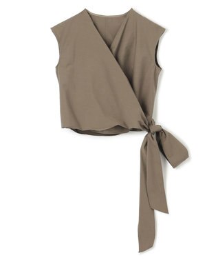 BEIGE，  HYDRANGEA / カシュクールブラウス Mocha