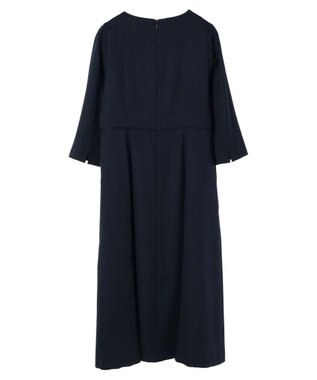 Green Parks ｅｆ－ｄｅ　フィット＆フレアワンピース Dark Navy