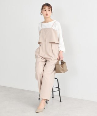 earth music&ecology マジョリカプリーツプルオーバー Off White