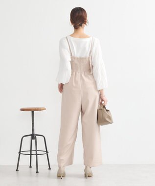 earth music&ecology マジョリカプリーツプルオーバー Off White