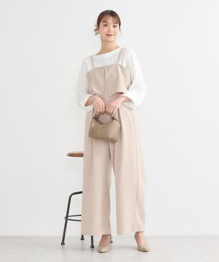 earth music&ecology マジョリカプリーツプルオーバー Off White