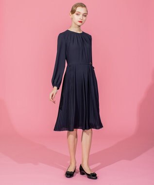 TOCCA 【洗える！】SYMPHONY ドレス ネイビー系