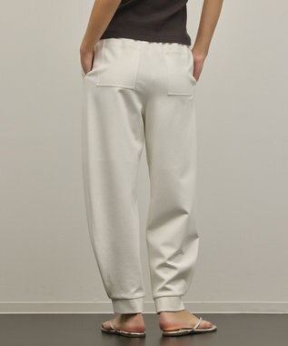 GRACE CONTINENTAL ポンチイージーパンツ ホワイト