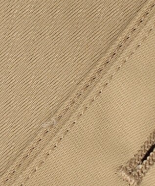 J.PRESS LADIES S 60/2コンパクトギャバ ステンカラーコート ベージュ系