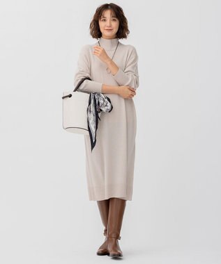 23区 ORSETTO レザー バケット ショルダー バッグ アイボリー系