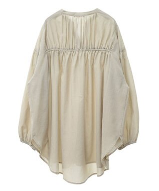 Green Parks シャーリングボリュームチュニック Olive