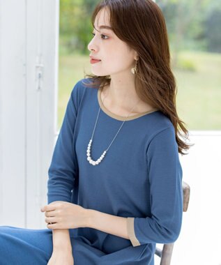 Tiaclasse 【日本製】コットンパール ネックレス シルバー