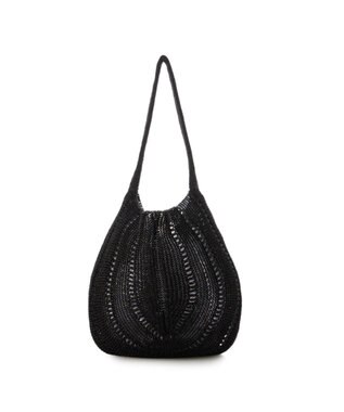 UNBILLION カシュカシュ cachecache / ラメ糸ラウンドセミショルダー