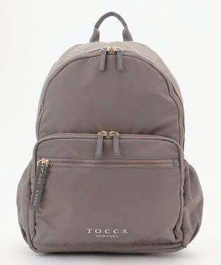 TOCCA 【A4サイズ収納可・WEB＆一部店舗限定】CAROVANA BACKPACK 10ポケットバックパック グレージュ系