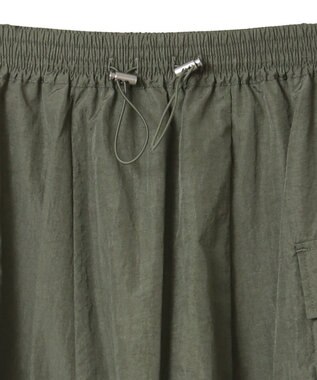 Green Parks ・ＳＵＧＡＲ　ＳＰＯＯＮ　ドロストティアードスカート Khaki