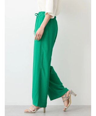 AMERICAN HOLIC 接触冷感Ｗポケットワイドパンツ Green