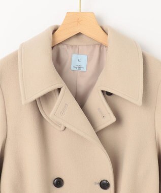 組曲 ライトビーバー トレンチライク ロングコート ベージュ系