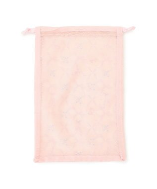 Chacott トゥリボン半メッシュ巾着M ロイヤルピンク