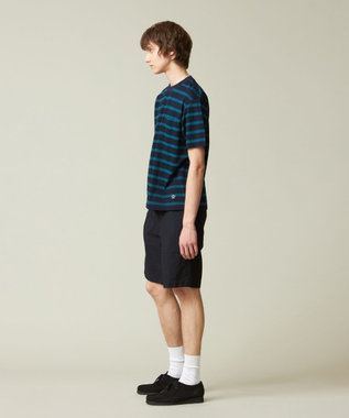 J.PRESS MEN マルチボーダー カノコTシャツ ネイビー系7