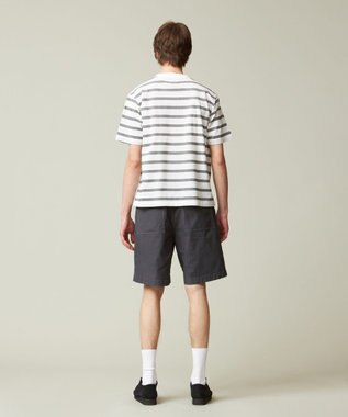 J.PRESS MEN マルチボーダー カノコTシャツ ホワイト系7