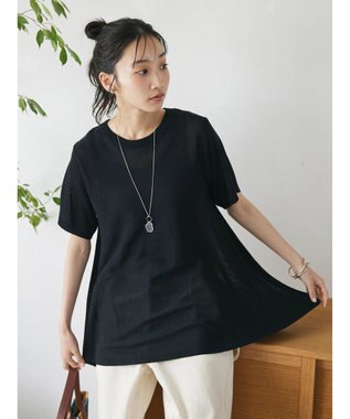 CRAFT STANDARD BOUTIQUE 【洗える】フレアプルオーバー Black