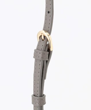 J.PRESS LADIES 【2way】エコファー バッグ グレー系