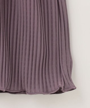 ANY SIS 【UVケア】エアリープリーツ ワンピース スモーキーピンク