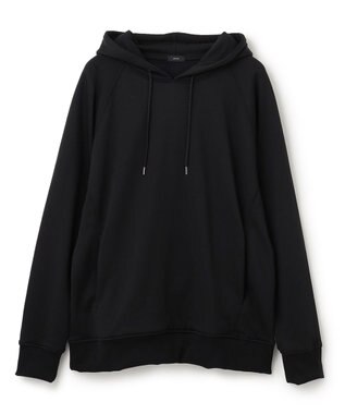 JOSEPH HOMME コットンナイロンテリー　パーカー ブラック系