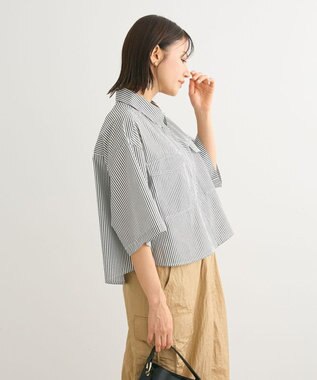 Green Parks ５分袖ショートシャツ Black