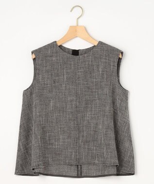 組曲 S 【先行予約】【WEB限定】メランジレノクロス 裾フレアブラウス