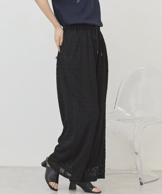 AMERICAN HOLIC サイドメローレースパンツ Black