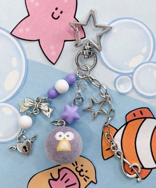 WEGO ふさふさモンスタービーズキーホルダー