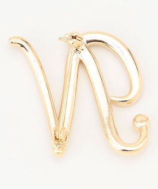 ANY 【WEB/一部店舗限定】パールイニシャルブローチ N