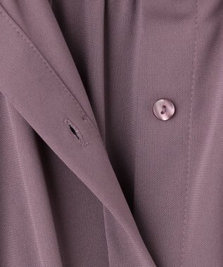 ANY SIS 【UVケア】エアリープリーツ ワンピース スモーキーピンク