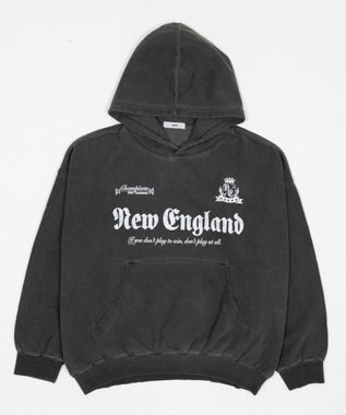 WEGO グラフィックバルーンクロップドプルパーカー