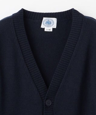 J.PRESS KIDS 【100-130cm】A/C ニット カーディガン ネイビー系