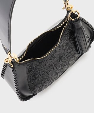 GRACE CONTINENTAL Handle MoonBag ブラック