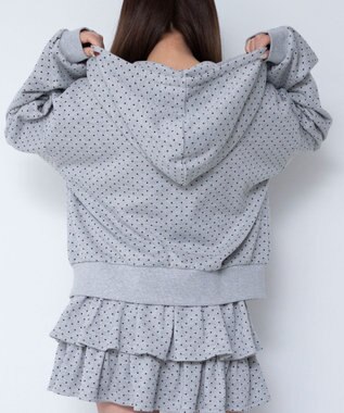 WEGO グラフィックZIPパーカー 柄2