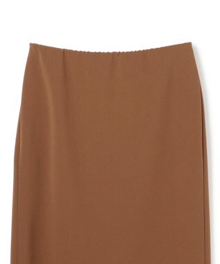 BEIGE， 【VERY NaVY掲載】GYPSUM / シルキータッチ  Iラインロングスカート Brown