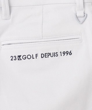 23区GOLF 【MEN】【ストレッチ 】ハイパワーストレッチ ベーシックパンツ ライトグレー系