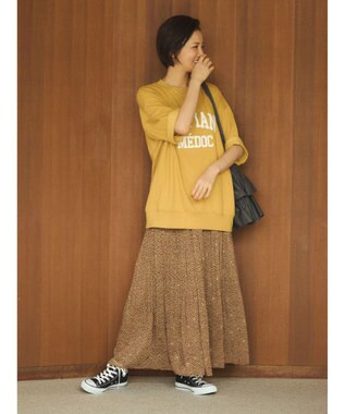 Green Parks シフォンＪＱアソートプリーツスカート Leopard