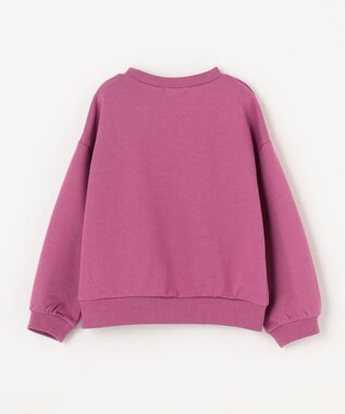 ANY KIDS 【WEB限定】7days 裏毛 トレーナー ピンク×ロゴハート