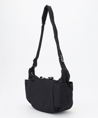 LA BAGAGERIE ワッシャーナイロンショルダー Mサイズ ブラック