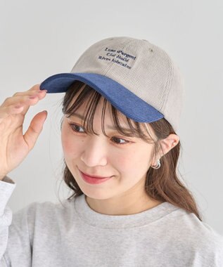 Green Parks ｅｖｅｒｙｗａｌｋ．コーデュロイロゴキャップ