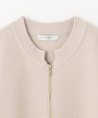 ANY ポンチョジップカーディガン オイスター