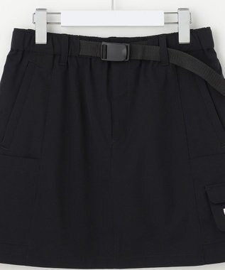 PW CIRCULUS 【高通気 / 軽撥水 / 軽量のDotAir 使用】【WOMEN】カーゴスカート ゴルフウェア レディース ブラック系