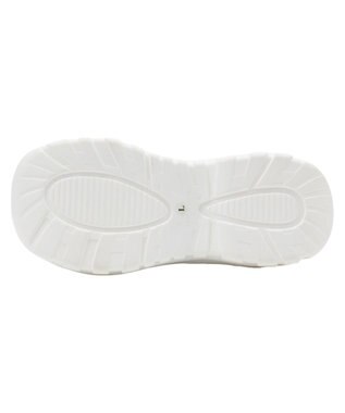 WEGO パテッドクロス厚底サンダル シルバー