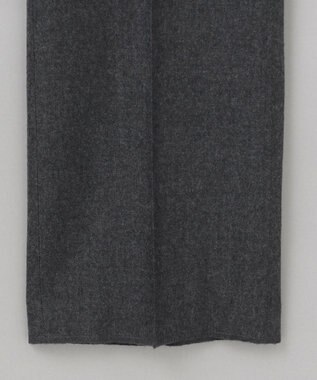 GOTAIRIKU 【保温性/ストレッチ/シワになりにくい】サキソニーストレッチパンツ（１タック） グレー系