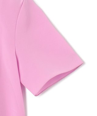 JOSEPH 【洗える】クレープドソワ　シルクTシャツ Begonia Pink