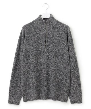 J.PRESS YORK STREET 【UNISEX】タートルハーフジップ ニット グレー系7