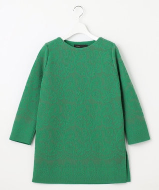 自由区 S 【Premium Collection】レースジャガード ニット グリーン系