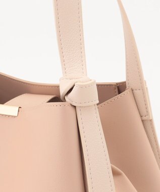 組曲 ノットデザイン トートバッグ ベビーピンク系