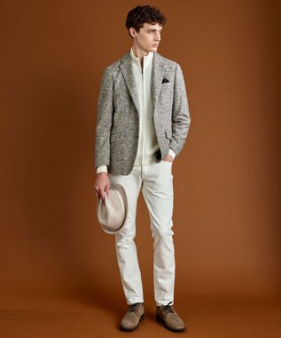 JOSEPH ABBOUD 【人気】2WAYストレッチISKOデニム ホワイト系