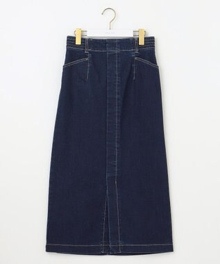 ANY SIS S 【洗える】ストレッチライトデニム スカート インディゴ